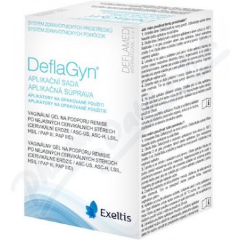 DeflaGyn aplikačná súprava vaginálny gél 150 ml + 2 aplikátory