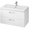 Cersanit | Cersanit S801-149-DSM - Závesná kúpeľňová skrinka s umývadlom LARA 80 cm biela | CS0136