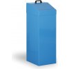 Kovona Kovový odpadkový kôš na triedený odpad, 100 l, modrý