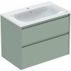 Geberit Selnova Square umývadlo so skrinkou 80 cm 504.139.IK.1