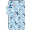 Jerry Fabrics Plachta Lilo and Stitch Blue 90x200x25