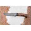 Jiří Čurda | Exkluzívny damaškový nôž 12 cm bocote/eben | CU0028