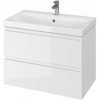 CERSANIT - SET 975 MODUO 80 BIELA DSM (SKRINKA + UMÝVADLO) S801-221-DSM