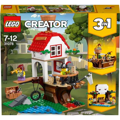 LEGO® Creator 31078 Poklad v domku na stromě