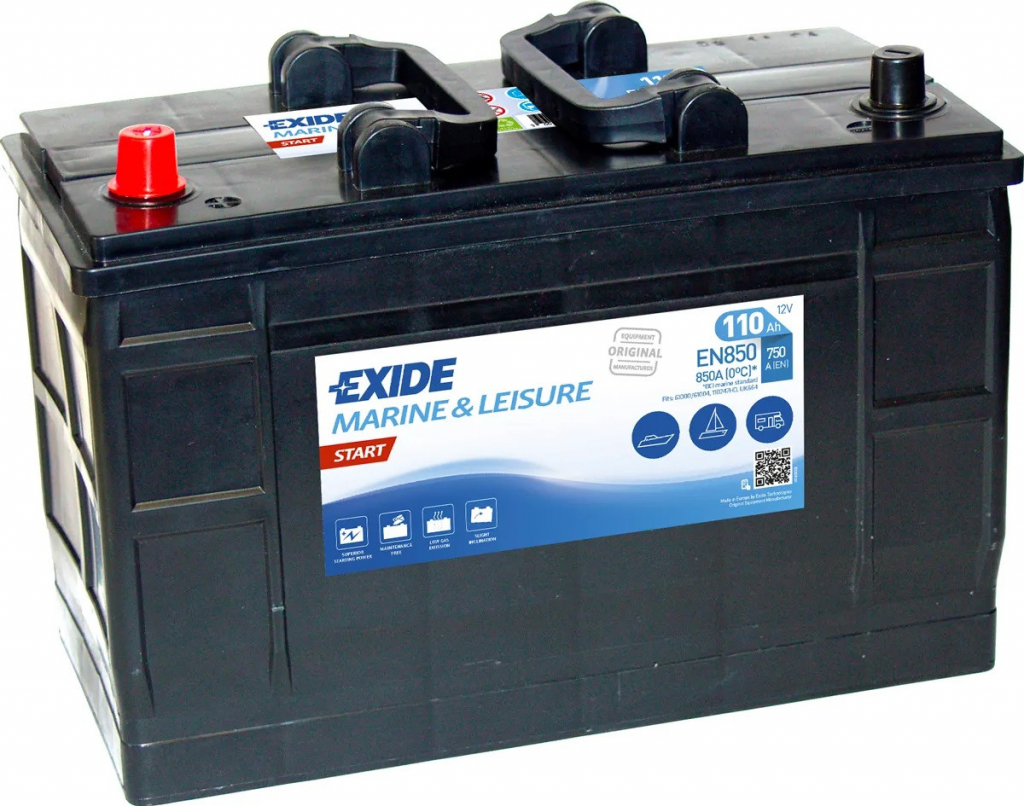 Exide Start 12V 110Ah 750A EN850