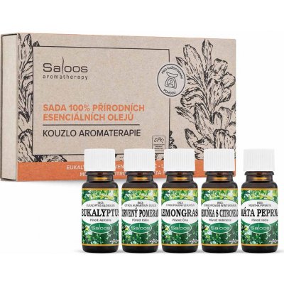 Saloos Esenciální oleje Kouzlo aromaterapie 5 x 10 ml