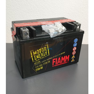 BATTERIA MOTO FIAMM FTX9BS MOTOR ENERGY 8 AH 12 VOLT