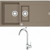 Franke MRG 651 kašmír s excentrom + Franke FP 9000.031 chróm