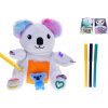 Mikro trading Zvířátko plyšové - 15 cm - sedící s doplňky