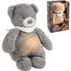 Nattou uspávačik plyšový hudobný so svetielkom a senzorom plaču 4v1 Sleepy Bear Grey