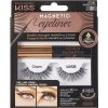 Umelé mihalnice Kiss Magnetic Eyeliner Charm, magnetické, čierne