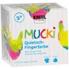 Kreul Neónové prstové farby 4 x 150 ml