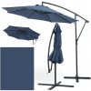 SANTORINI 3m Navy Blue bočný záhradný slnečník - Focus Garden