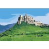 Vymalujsisam.sk Maľovanie podľa čísiel - Spišský hrad Veľkosť: 40x60cm, Rám: Bez rámu, iba zrolované plátno