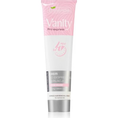 Bielenda Vanity Pro Express depilačný krém na ruky, podpazušie a triesla pre citlivú pokožku Pink Aloe 75 ml