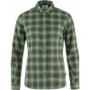 Fjällräven Övik Flannel Shirt W, Veľkosť XS, Farba DEEP FOREST-PATINA GREEN