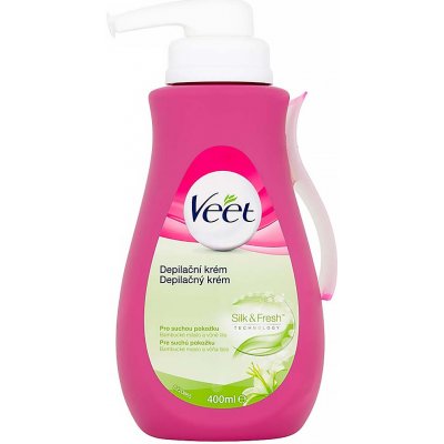 Veet Silk & Fresh depilačný krém pre citlivú pokožku 400 ml