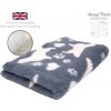 DRYBED Premium Vet Bed Golden retriever šedý 100 x 75 cm