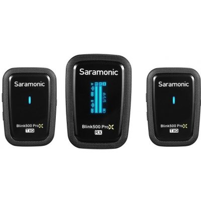 Saramonic Blink500 ProX Q2 wireless audio transmission kit (RX + TX + TX)
