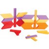 Bigjigs Toys Hracie dosky Západ slnka 100 ks