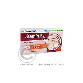 Favea Vitamín B12 30 tabliet od 5,42 € - Heureka.sk