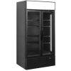 TEFCOLD Chladiaca skriňa 2 krídlové dvere FSC 1000 H, 524 l - reklamný panel TEFCOLD
