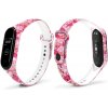 Xiaomi Mi Band 3/4 náhradný náramok - Plameniak MBSCZ-IMGPLM