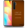 Picasee ULTIMATE CASE pro Xiaomi Mi Note 10 Lite - I don´t do costumes