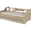 Wilsondo Detská posteľ s úložným priestorom Lulu 180x80 - dub sonoma