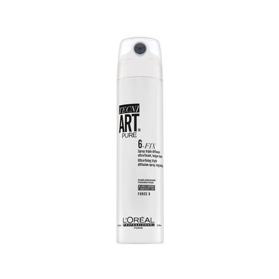 L´Oréal Professionnel Tecni.Art Pure 6-Fix Ultra Fixing Spray stylingový sprej pre extra silnú fixáciu 250 ml
