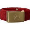 FJÄLLRÄVEN Kids Canvas Brass Belt Lava