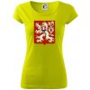 Znak ČSR - Československá republika (1948–1960) - Dámske tričko Pure - XL ( Limetková )
