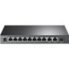 TP-Link TL-SL1311MP 8xFE POE+ 124W 2xGb nonPOE, 1xSFP CCTV switch TL-SL1311MP