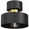 Luminex | Stropné svietidlo MARTI 1xE27/15W/230V čierna/zlatá | LU9990