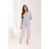 Dámske pyžamo Regina 711 3/4 2XL-4XL