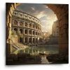 Sablio Obraz Rím Koloseum Art - 50x50 cm
