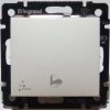 Legrand Valena - Tlačidlo so symbolom zvončeka - IP44, biela - 770099