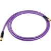 Melodika MDANTWW10 Anténový kábel IEC 1m fialový