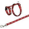 Trixie Harness with leash, rabbits, 25–44 cm/10 mm, 1.25 m