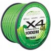 Mistrall šňůra Shiro Braided Line X4 1000m 0,25mm