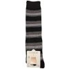 Dámske podkolienky Prúžky Lurex - 35-40 / čierna