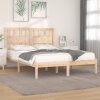 vidaXL Posteľný rám borovicový masív 160x200 cm 3103943