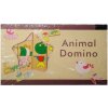 Drevené domino so zvieratkami