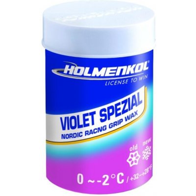 Holmenkol stúpací vosk fialový Spezial 45 g