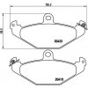 Sada brzdových platničiek kotúčovej brzdy BREMBO P 68 017