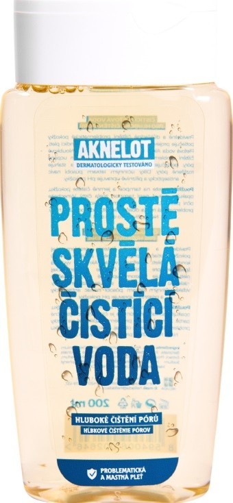 Aknelot čistiaca pleťová voda pre citlivú pleť 200 ml