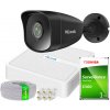 Hilook by Hikvision Súprava na IP monitoring 5Mpx HiLook od Hikvision, Kamera IPCAM-B5 ČIERNA, Nahrávač 4ch 4xPoE
