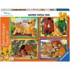 RAVENSBURGER Puzzle Disney: Leví kráľ 4x42 dielikov