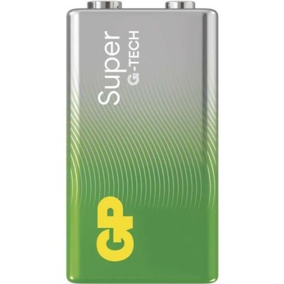 Alkalická batéria GP Super 6LR61 (9V) 1013521200