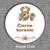 Etikety na koreničky 60 Ø 10 cm